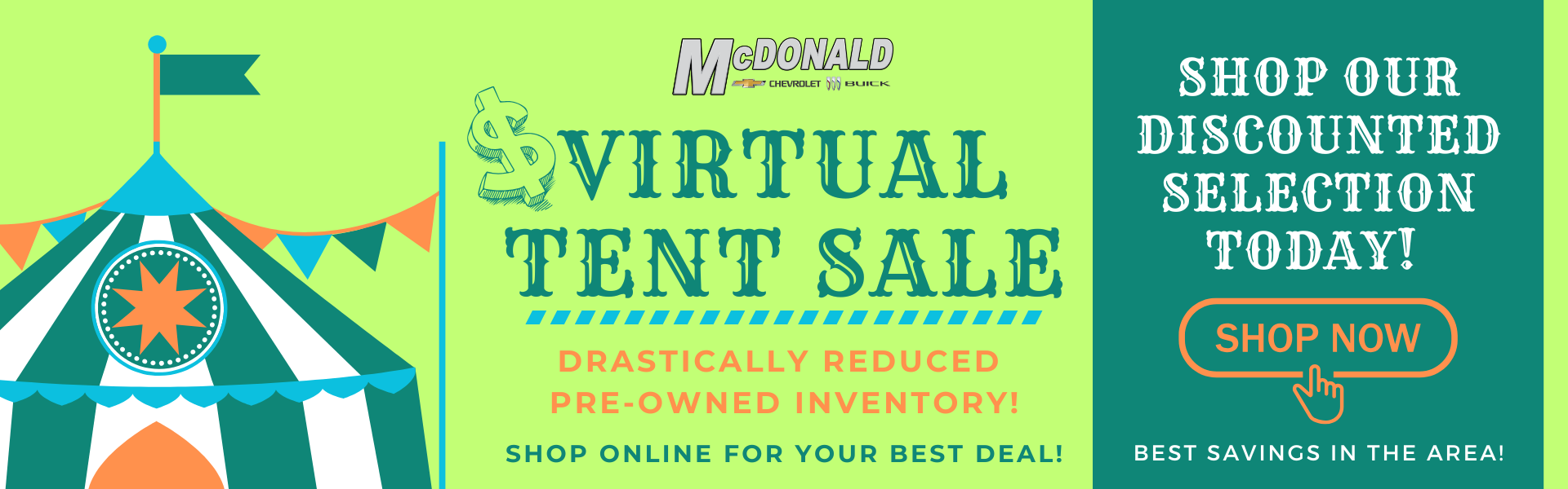 Virtual Tent Sale